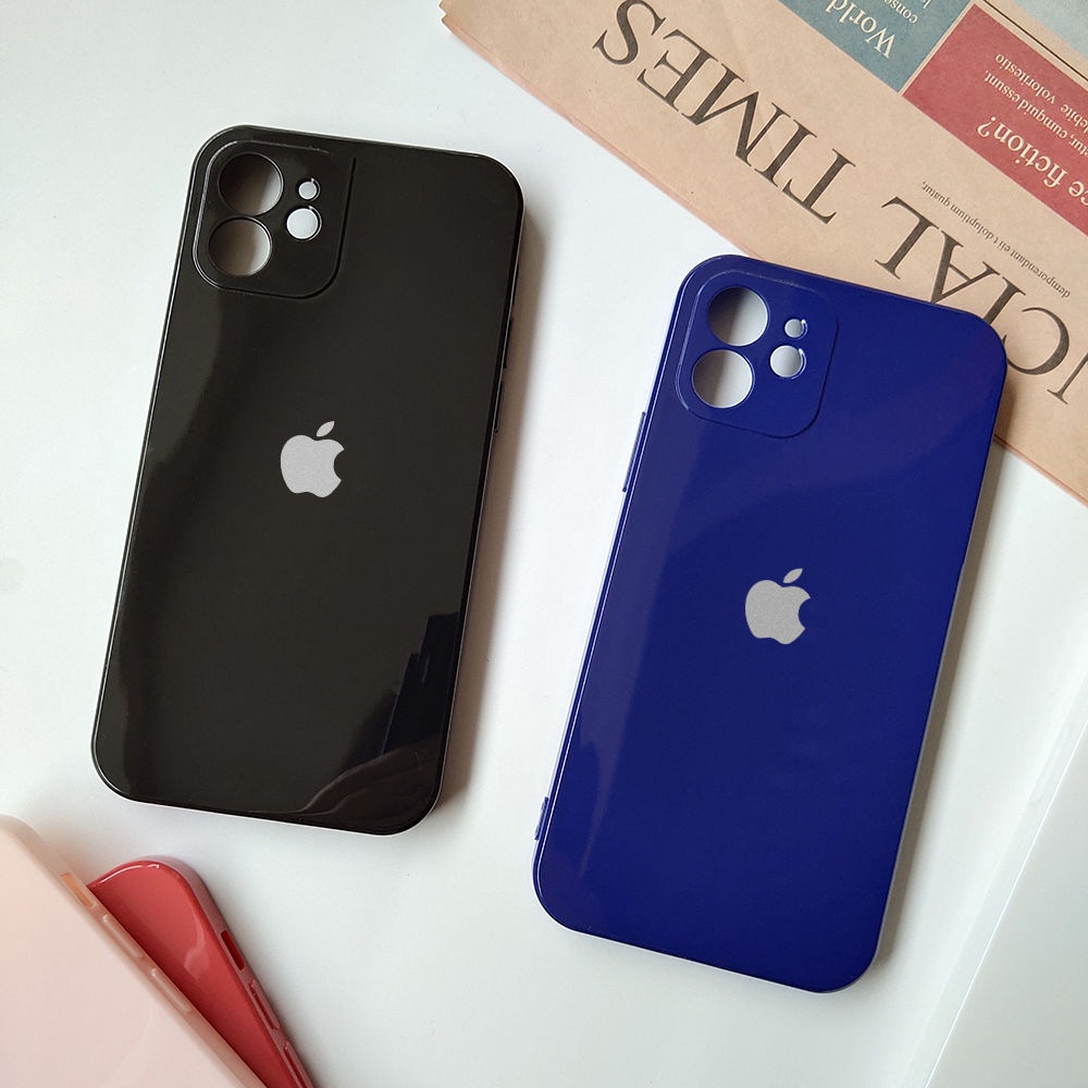 Casing Soft Case Silikon Warna Polos Untuk IPhone 11 / 12 / 13 XsMax / XR / X