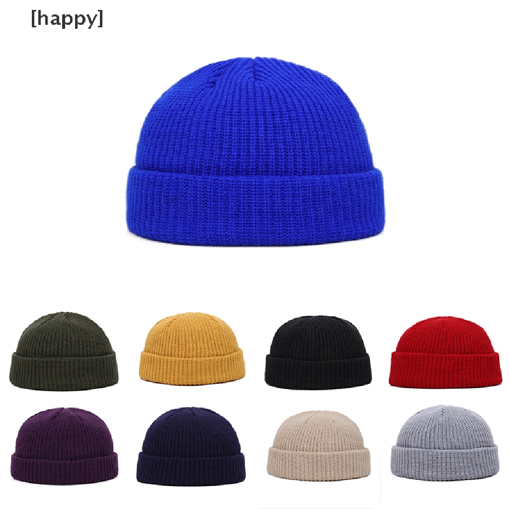 Topi Beanie Musim Dingin Untuk Pria Dan Wanita