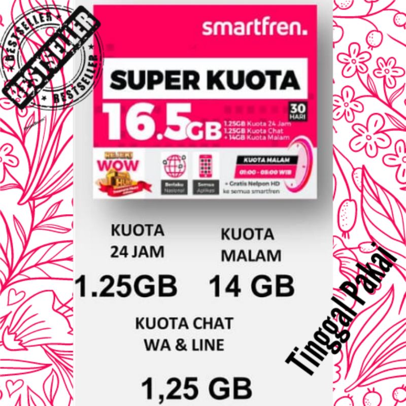 Smartfren SuperKouta 16.5GB