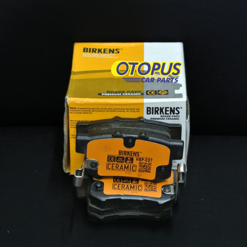 Rear Brake Pad Honda Crv Stream 2.0 Xover 2002-2012 43022-S7S-010 Kampas Rem Belakang
