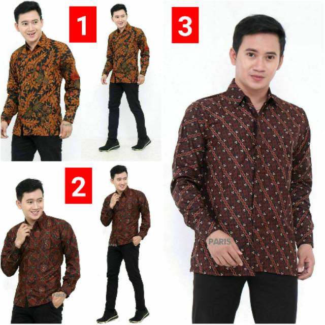 Kemeja Pria Dewasa Batik / Matt. Unggul Jaya