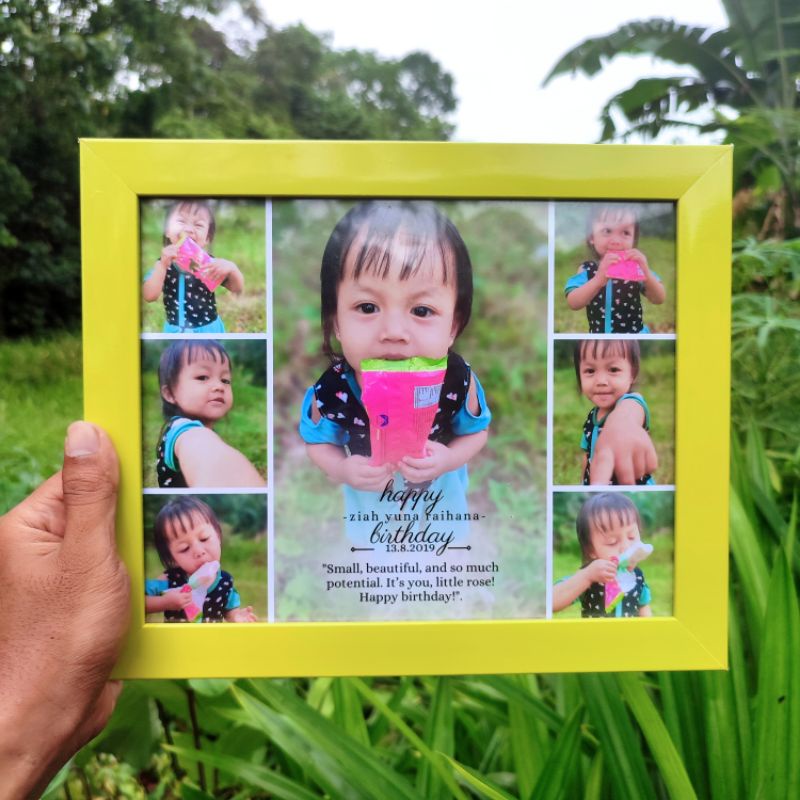 PROMO KADO ULANG TAHUN / BINGKAI KADO KOLASE / CETAK FOTO KOLASE / KADO WISUDA / EDIT FOTO KOLASE