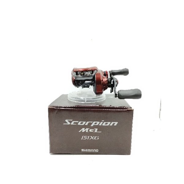 Reel BC Shimano Scorpion MGL 151 XG handle kiri