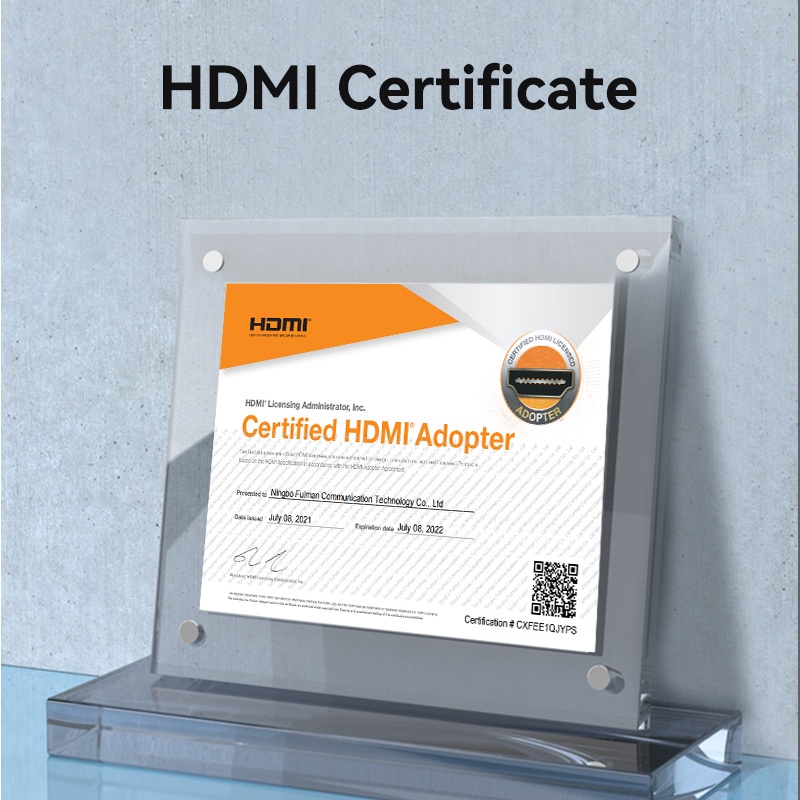 Vention Kabel HDMI 2.0 4K 3D Round cable untuk HDTV LCD Projector 1m 3m 5m