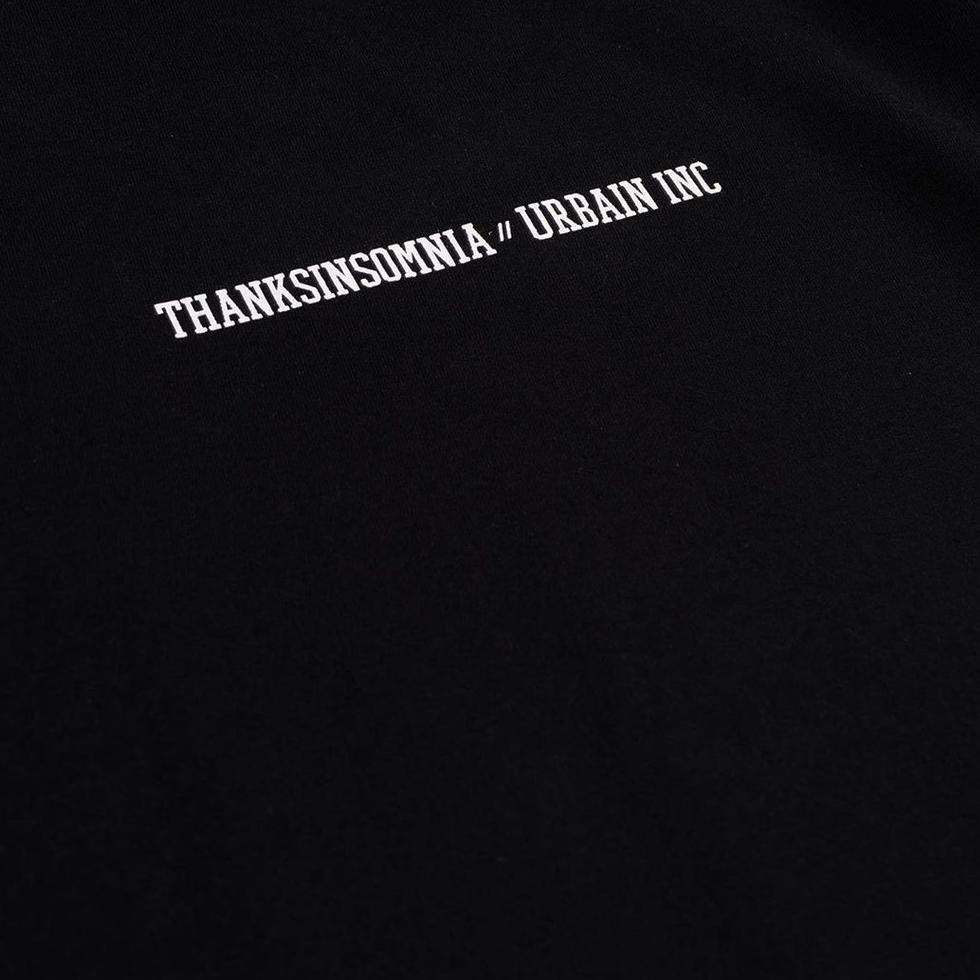 URBAIN INC X THANKSINSOMNIA TSHIRT AMELIE BLACK (ART. 8163)