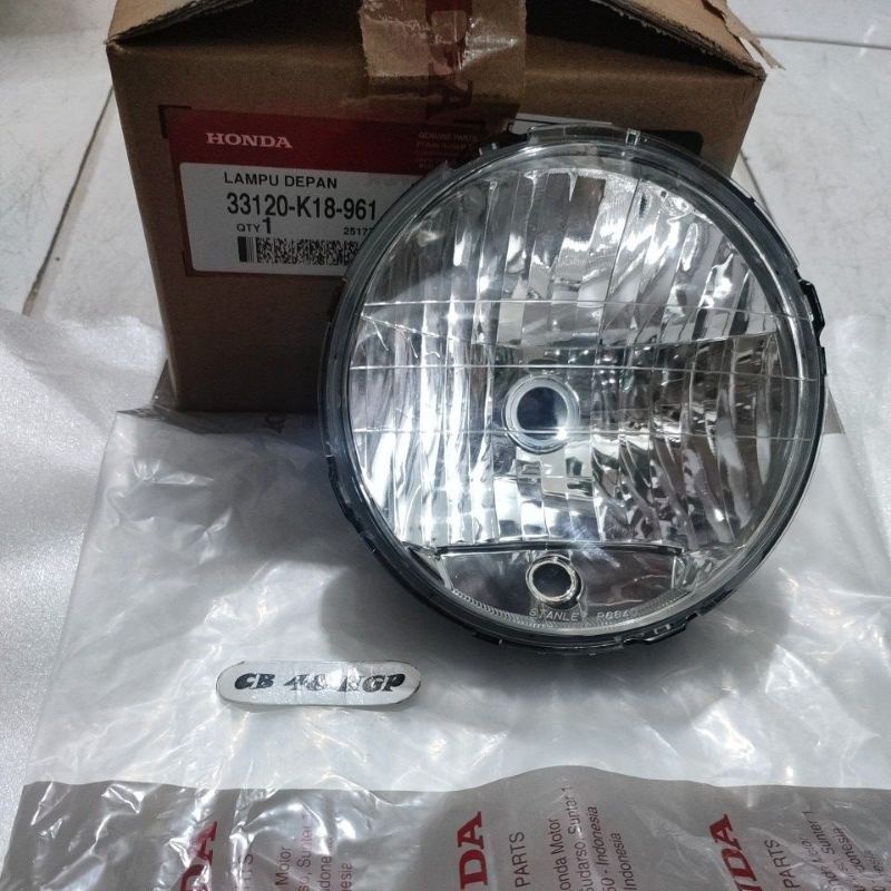 Lampu depan Cbverza 150 original 33120-K18-961
