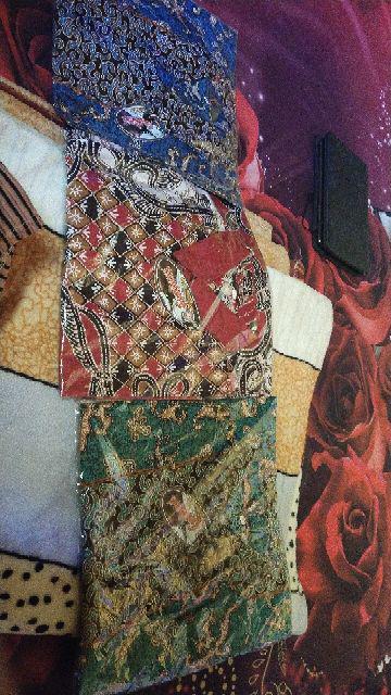 Bswart Batik Hrb026 Kenongo Hem Pendek Anjani Biru Pekalongan M L Xl Batik Pria