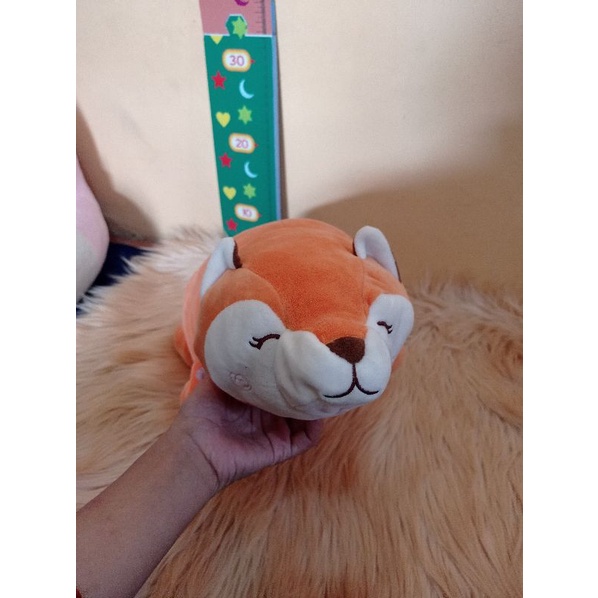 Boneka miniso rubah oren