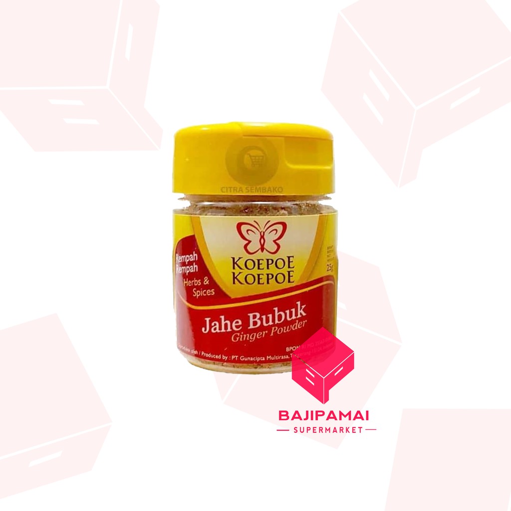 

KOEPOE KOEPOE JAHE BUBUK / GINGER POWDER 25 GR
