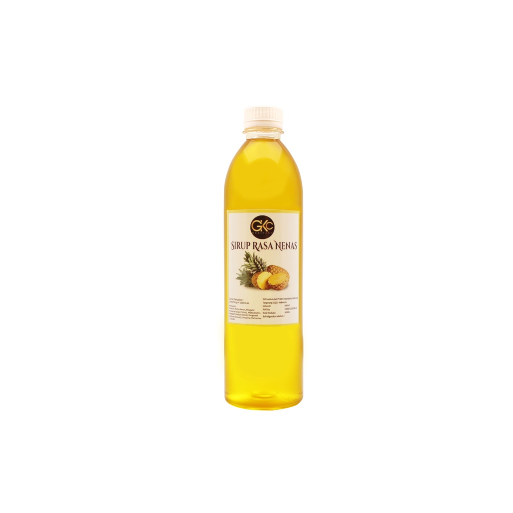 Sirup Nanas / Pineapple Syrup Minuman GKC Heritage 640 ml (Import Quality)