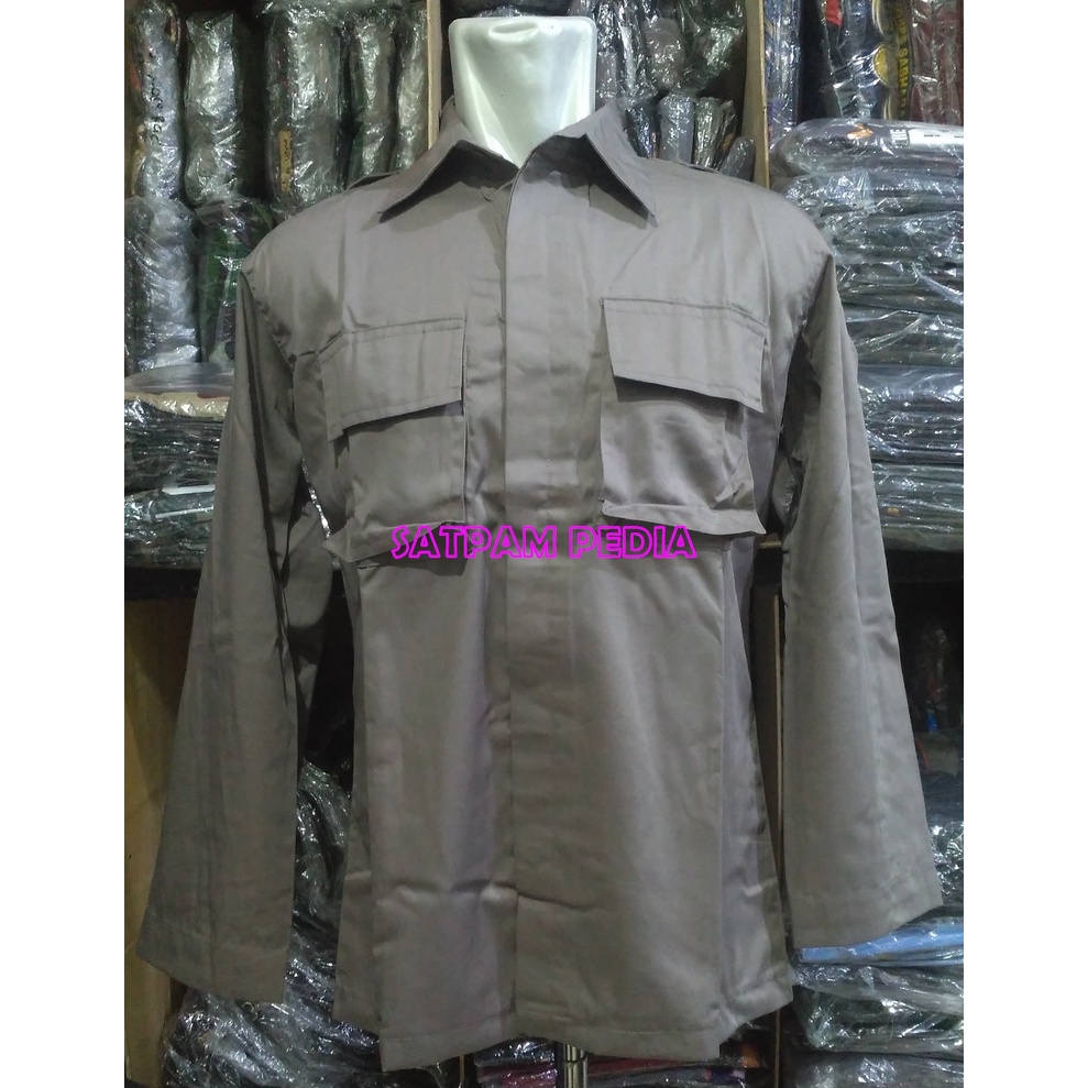 Seragam PDL Satpam Coklat - Seragam PDL Security Coklat