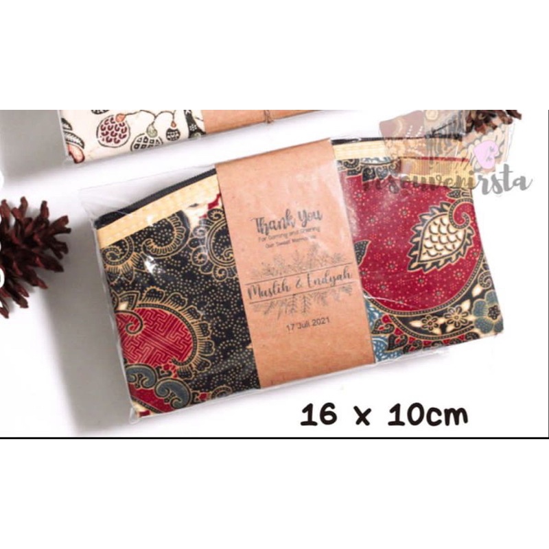 dompet beranak set isi 3