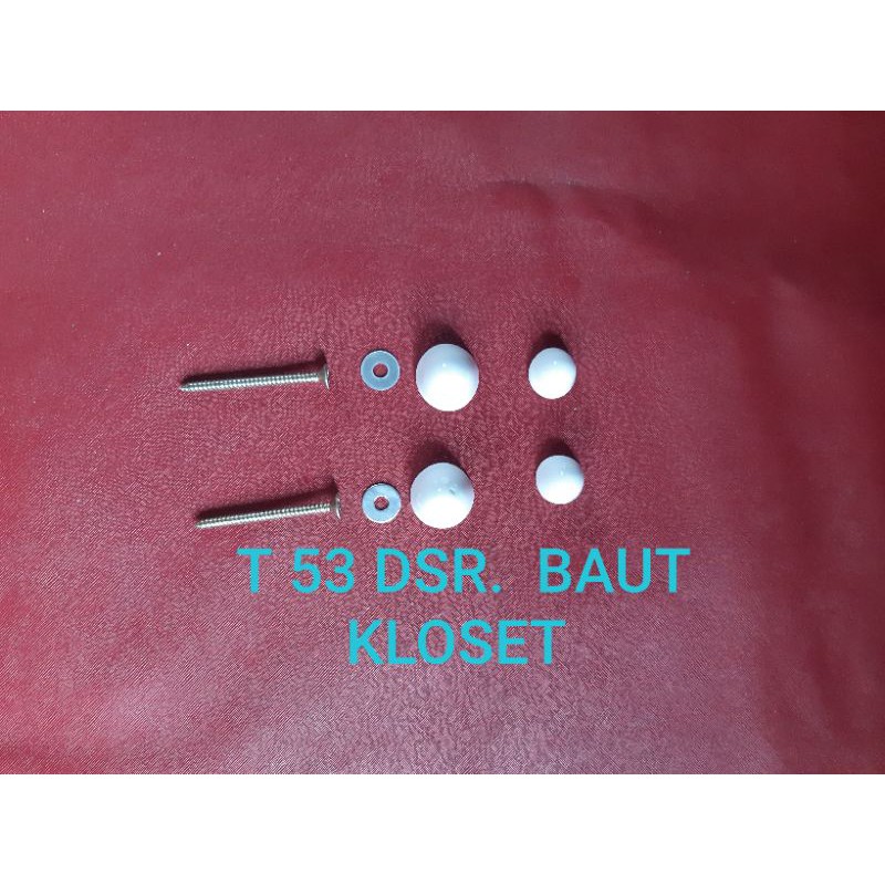 Baut bawah kloset keramik dan plastik vb 53 king dsr