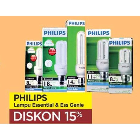 Philips Lampu Essential 18W 18watt 18 Watt 18 W HEMAT ENERGI