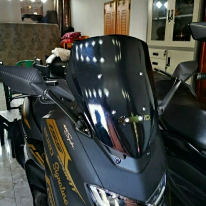 Paket breket spion serpo dan Spion R25 Nemo New Nmax 2020 - R25 panjang