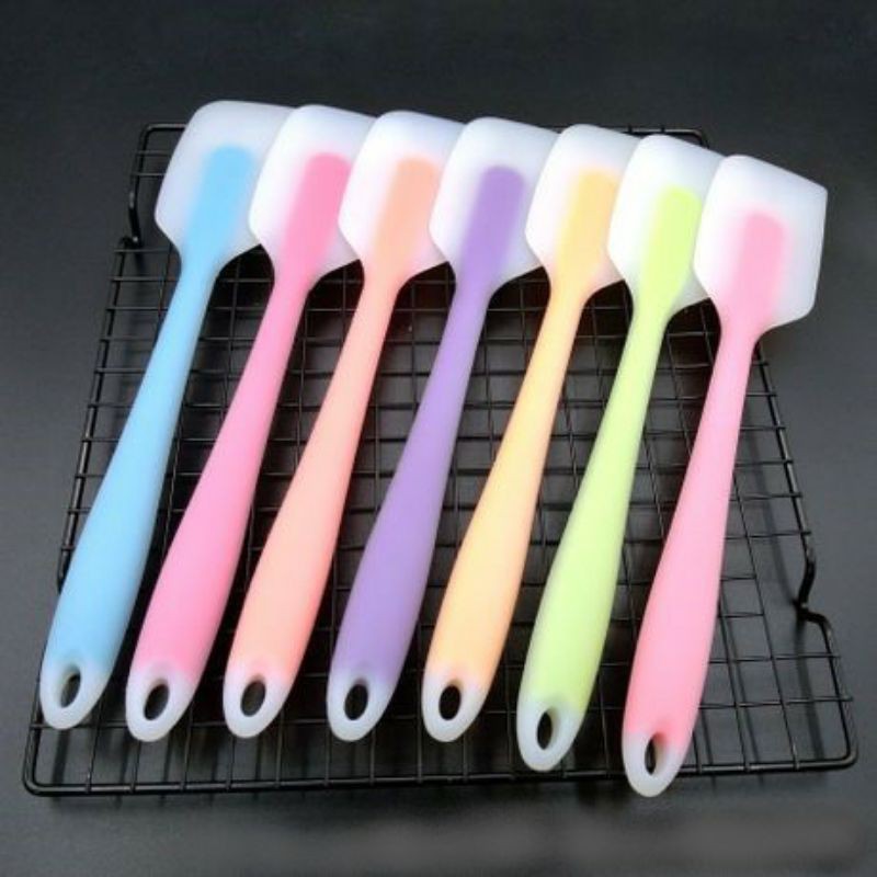 SPATULA RAINBOW SILIKON FOOD GRADE