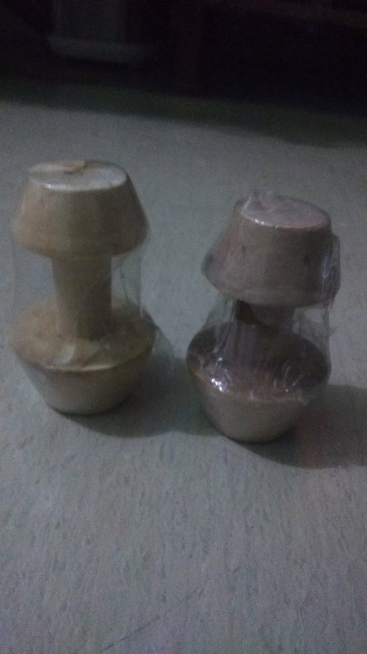 Pie Pusher / Puncher Kayu Alat Bantu Penekan / Tekanan Adonan Cetakan Kulit Kue Pai 11 Cm