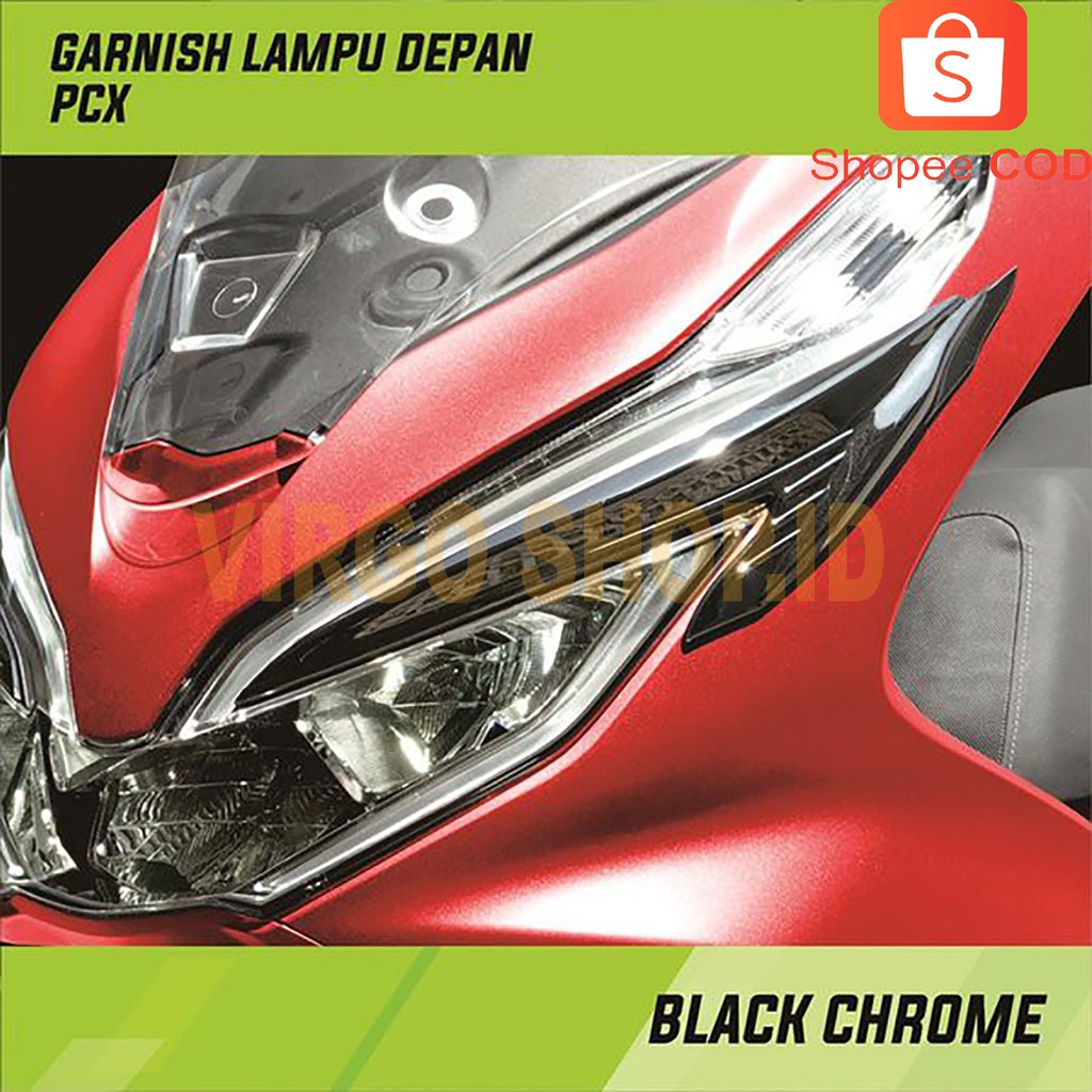 TGP Garnish Lampu Depan Honda PCX 150 Bahan Berkualitas / Lampu Depan Motor LED / Lampu Depan Motor / Lampu / Lampu Depan Led / Motor Honda / Motor PCX