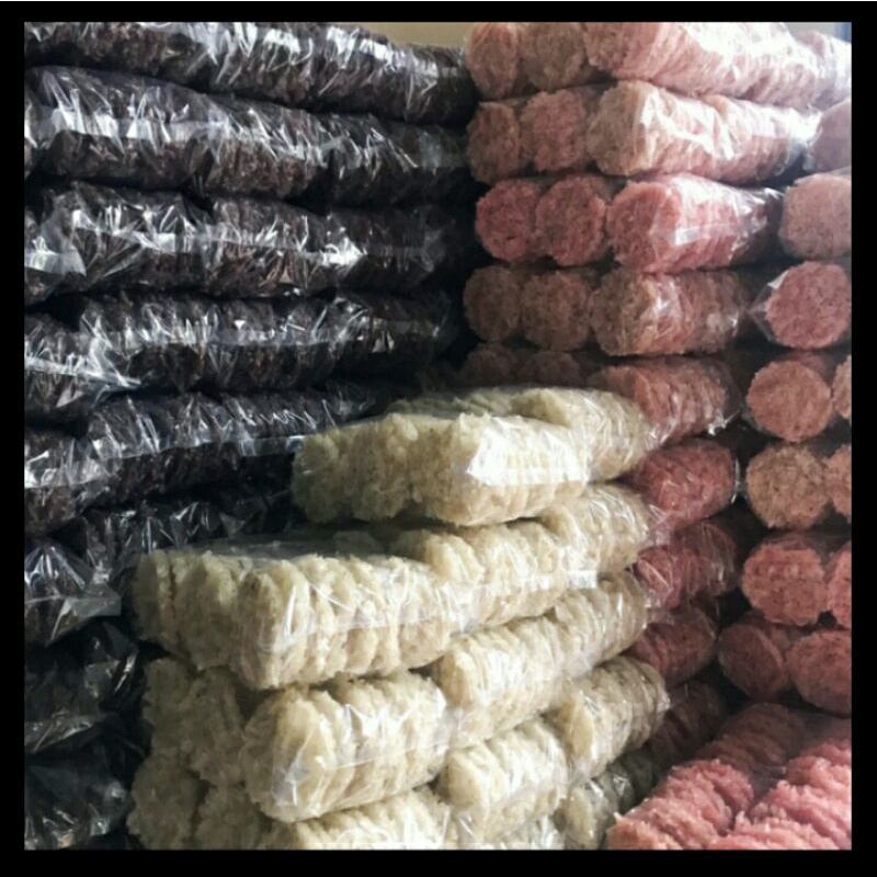 

RENGGINANG MENTAH 30 pcs || TERASI || KETAN HITAM || BAWANG || MURAH || GURIH