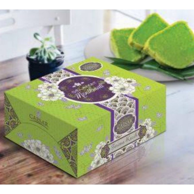 Kotak Dus kue/snack ukuran 15x10