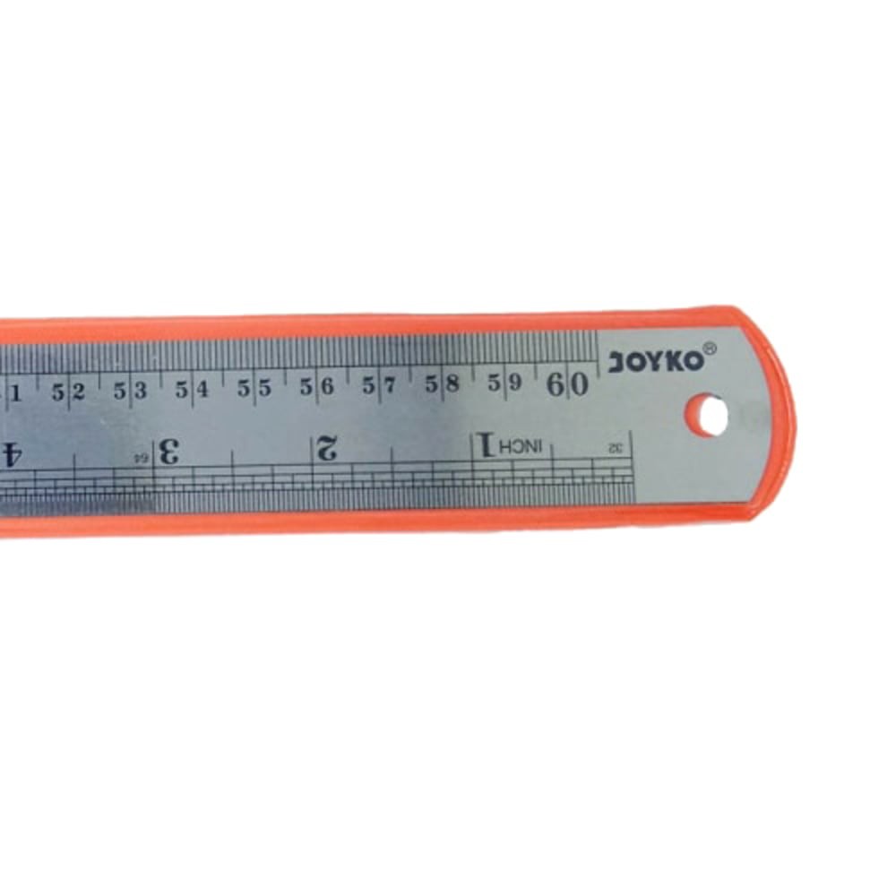 

Penggaris Garisan Besi Stainless Steel Joyko 60 cm