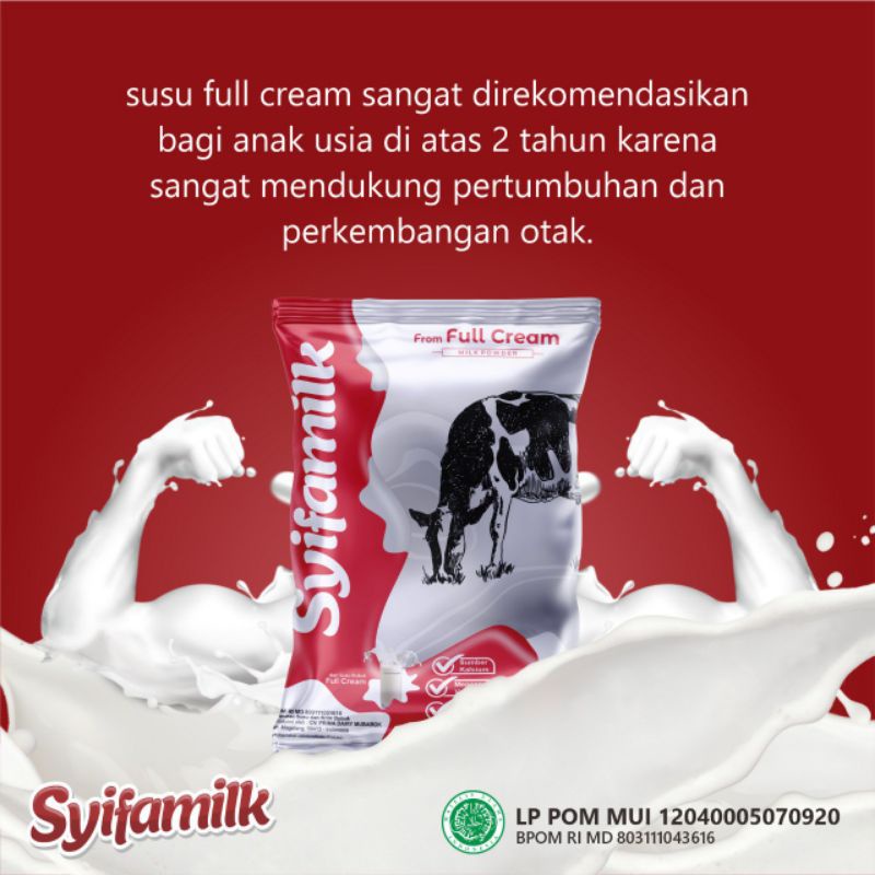 Jual Syifamilk Fullcream Susu Sapi Bubuk 350gr Shopee Indonesia