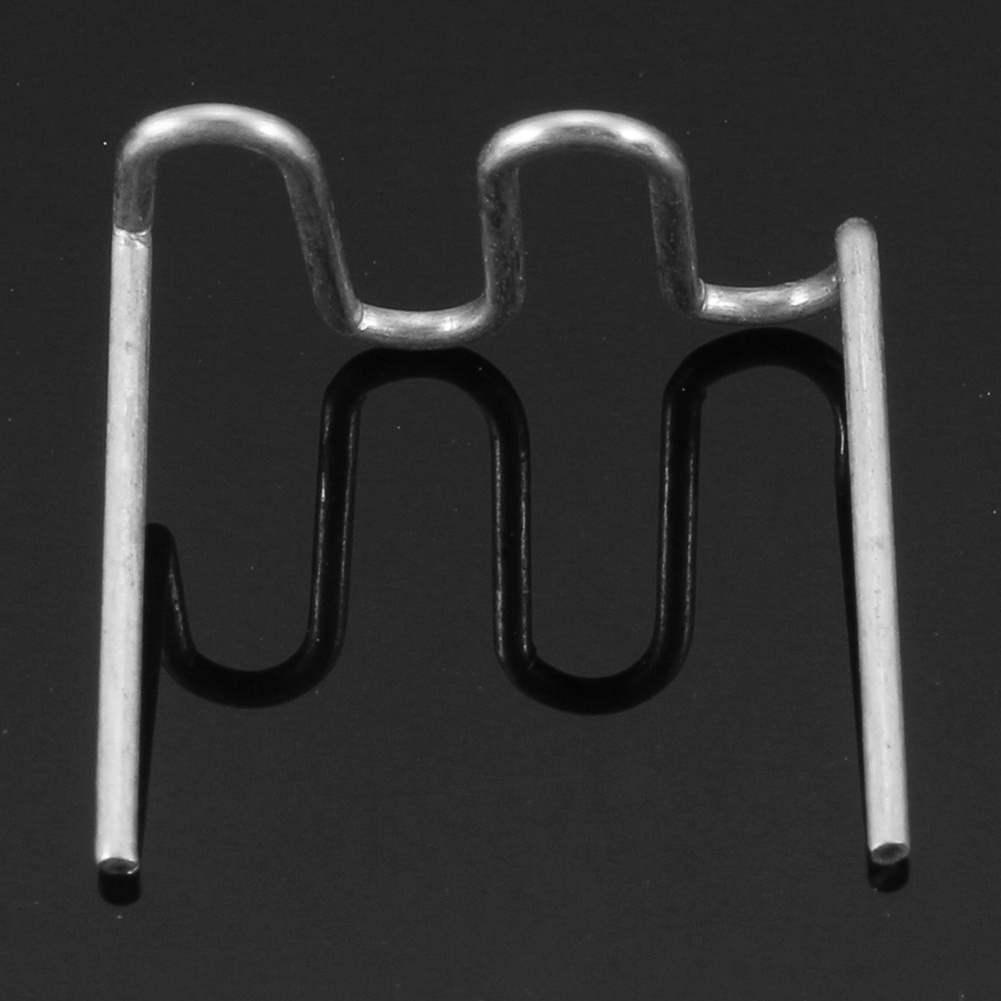 Canaan 500pcs Staples Gelombang 0.8mm Untuk Perbaikan Mesin Las / Bumper Plastik