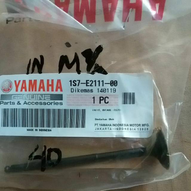 Klep In Yamaha Jupiter Mx Vixion 1S7 E2111 00