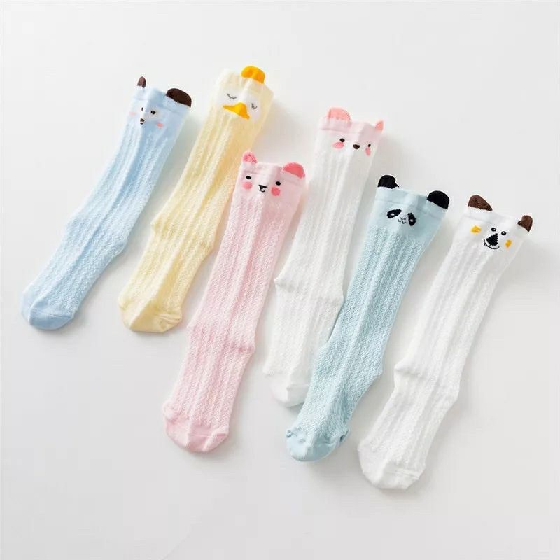 Korean Baby Mid Socks Import Karakter | Kaoskaki Bayi Import Gambar Hewan