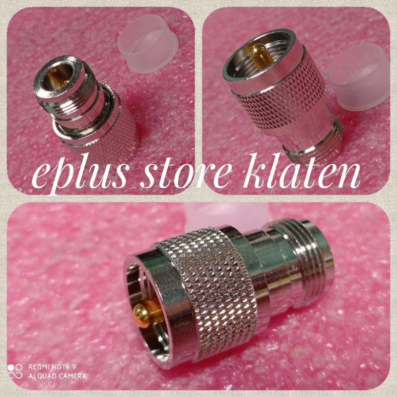 Adapter N to PL high Quality addapter N Female to PL Male conector cocok untuk sambungan jamper