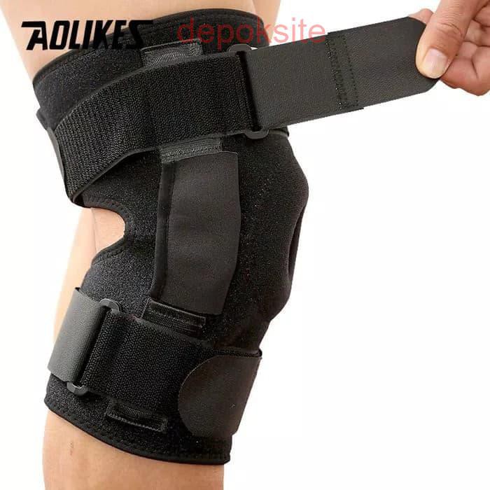 AOLIKES 7907 Deker Lutut  Knee Pad Knee Support Terapi Penyangga Lutut Kneepad With Plate Kneepad