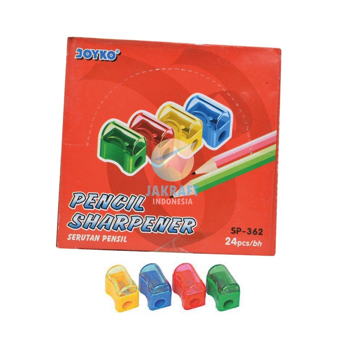 

NEW SALE SERUTAN PENSIL JOYKO PENCIL SHARPENER ROTI SP-362 LUCU TAJAM MURAH
