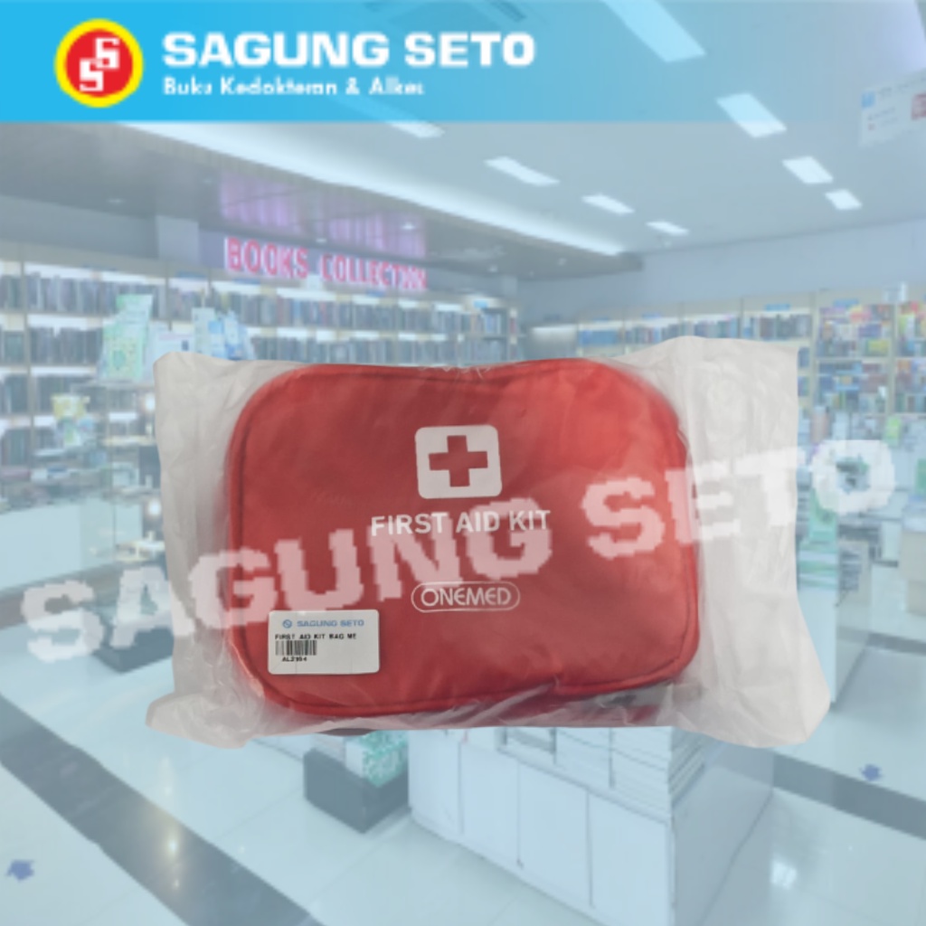 FIRST AID KIT BAG MERAH PLUS ISI-SET ONEMED