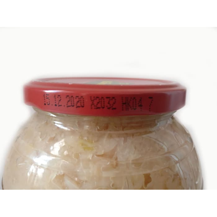 

Ready- Kuhne Barrel Sauerkraut 810 Gr / Asinan Kol Putih / Fermented Cabbage