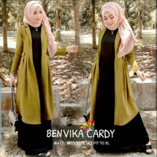 PROMO TOKE BAJU CARDY BENVIKA /CARDY MURAH