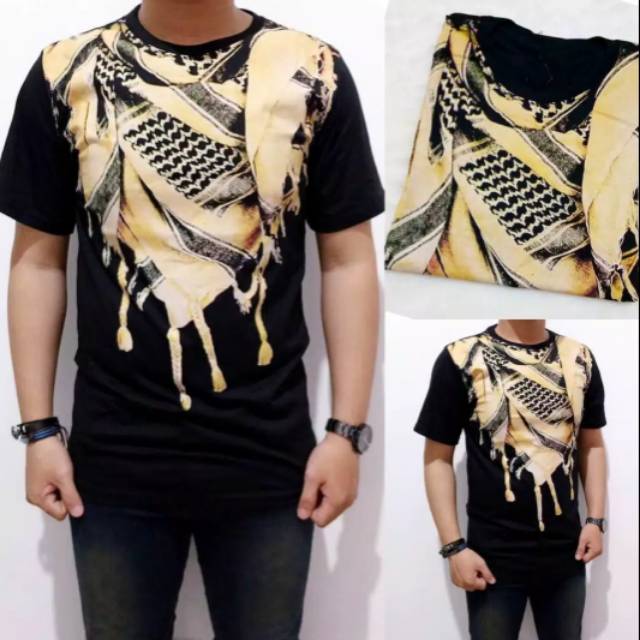 Kaos T-shirt Lengan Pendek Pria Surban