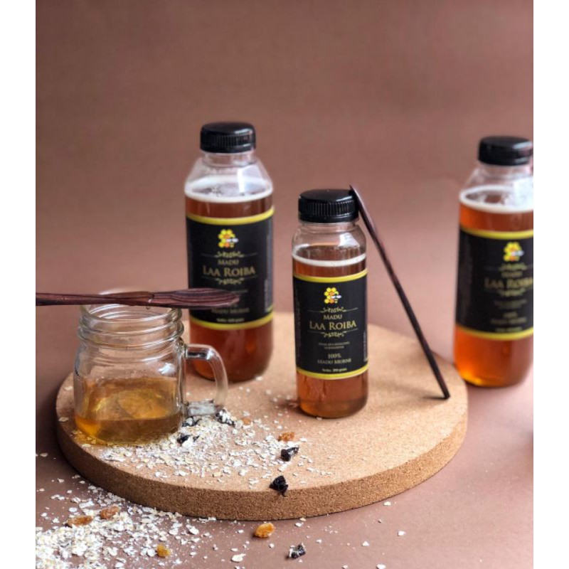 

Madu Murni Raw Honey Laa Roiba 300 gram
