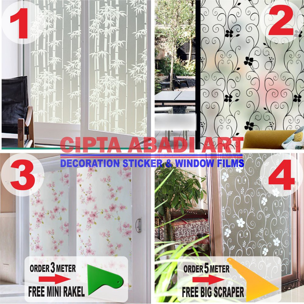 

Promo STICKER/STIKER KACA MOTIF MINIMALIST TERBARU Limited