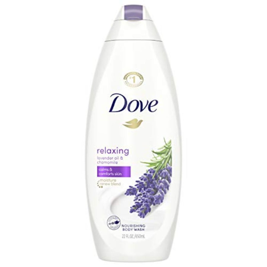 Dove RELAXING LAVENDER OIL & CHAMOMILE Body Wash (650mL)