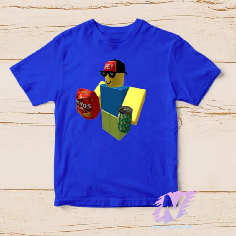 kaos anak roblok minicraft baju roblox