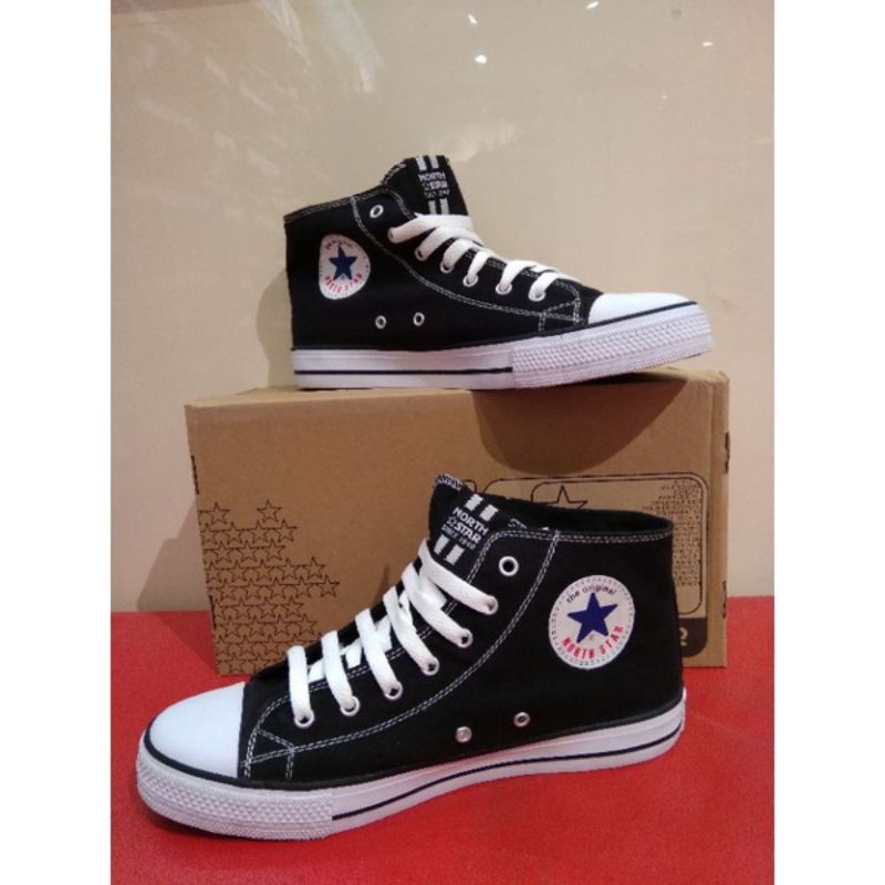 Warrior Sepatu Sekolah Model Tinggi Size 35 - 43 ORI Sepatu Bata