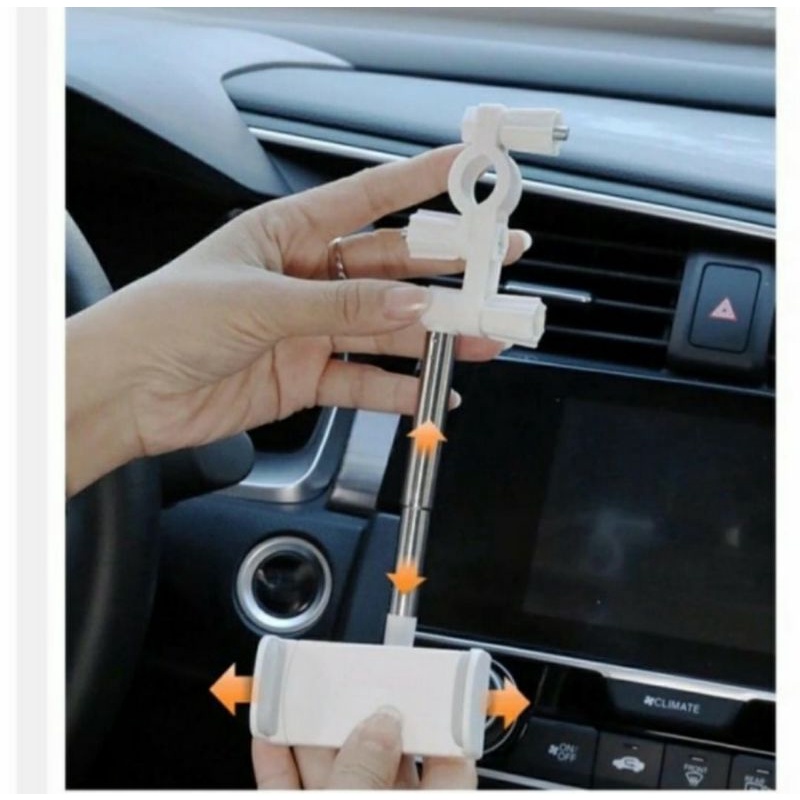 CAR HOLDER HD-33 FOR SMARTPHONE GPS HOLDER JEPIT DAM GANTUNG