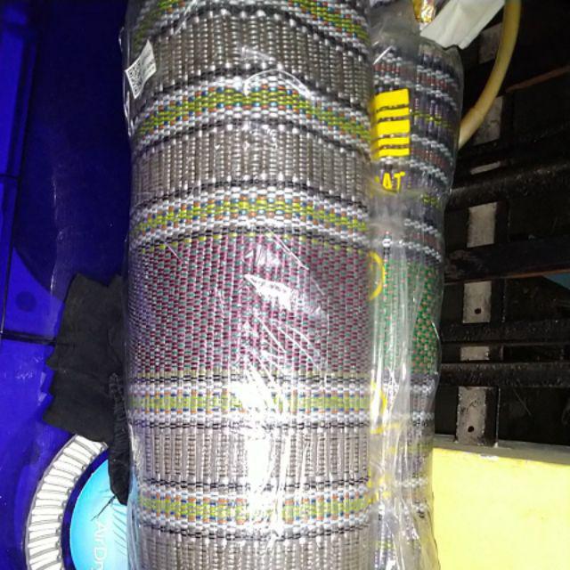 Tikar Lipat Tenun Gulung Dan Multiguna - Hijau