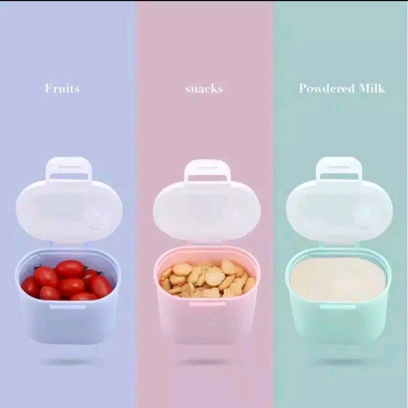 lov me❤ Baby Safe Milk Powder Countainer -tempat simpan susu, tepung,dll MC001 MC002