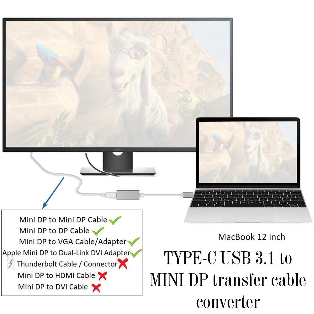 Adapter Konverter Thunderbolt 4k 60hz 3 Usb C Ke Port 3c Samsung Dp Series Microsoft S9 Note G6l5 Shopee Indonesia