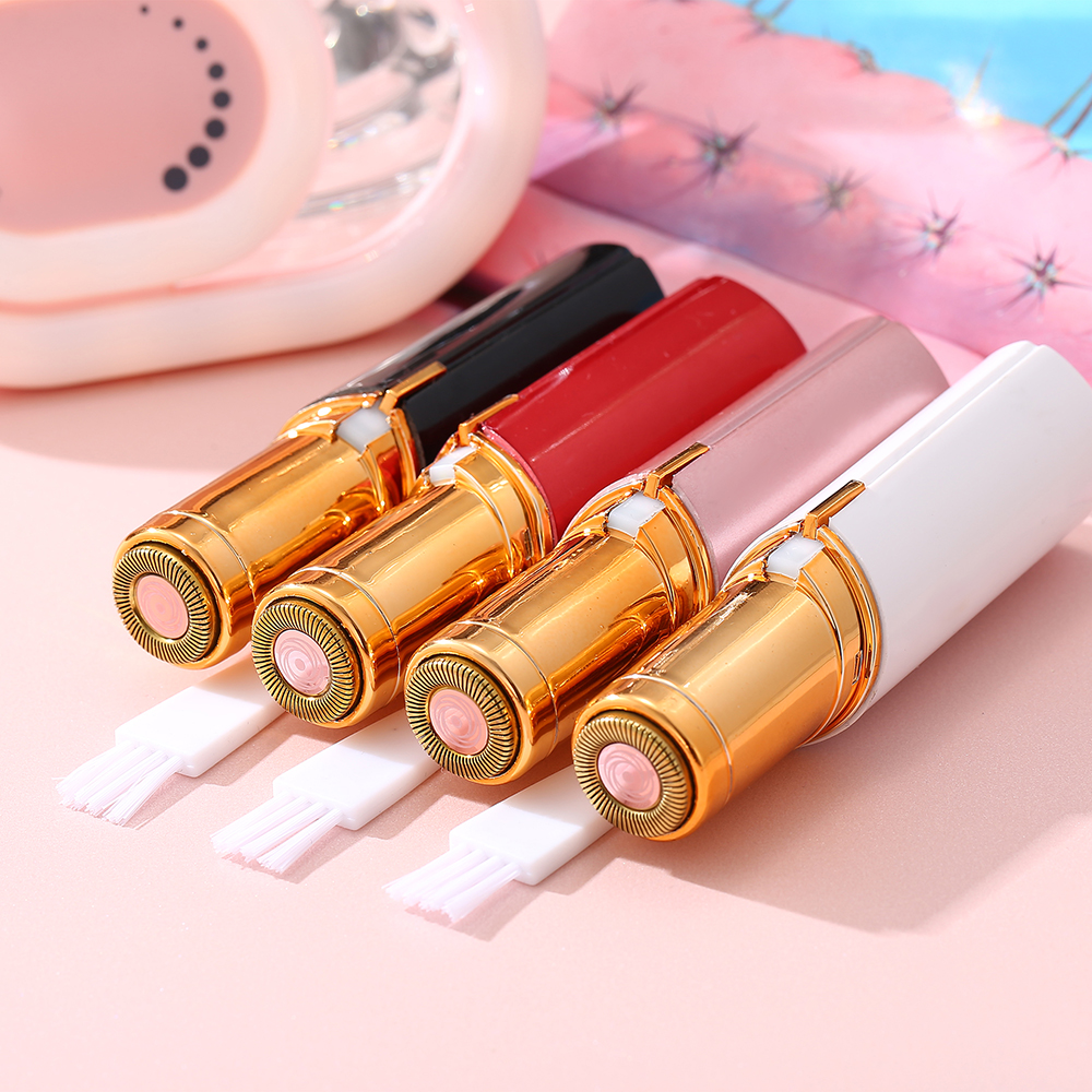 Alat Cukur Elektrik Mini Portable Bentuk Lipstik Untuk Wanita