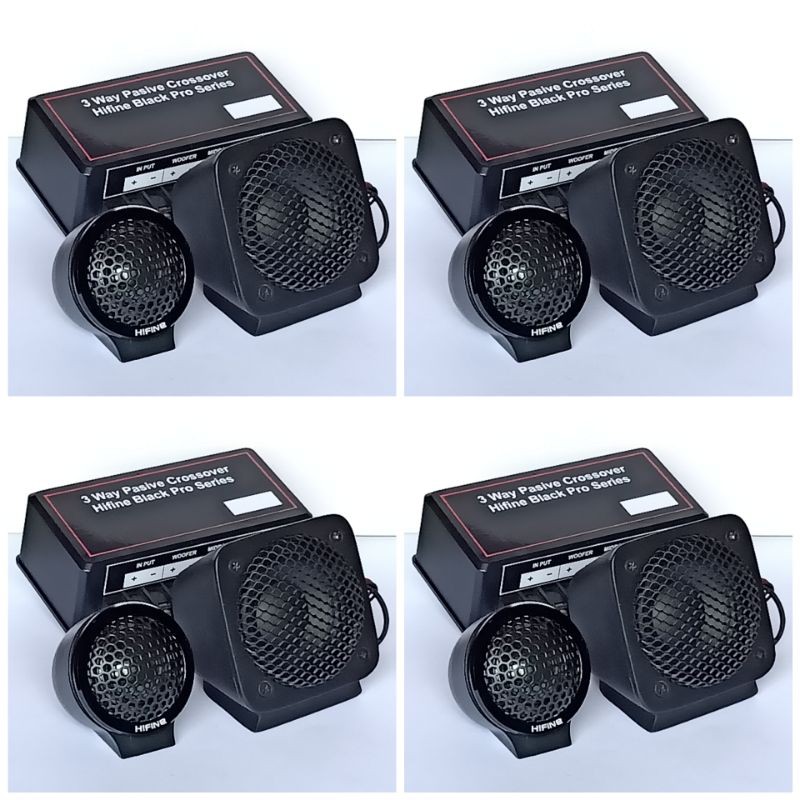 Speaker 2Way Hifine PNP Midrange 2inch Mounting -Tweeter-X over