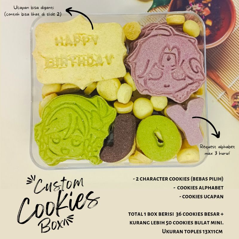 

cookies box anime custom wysman