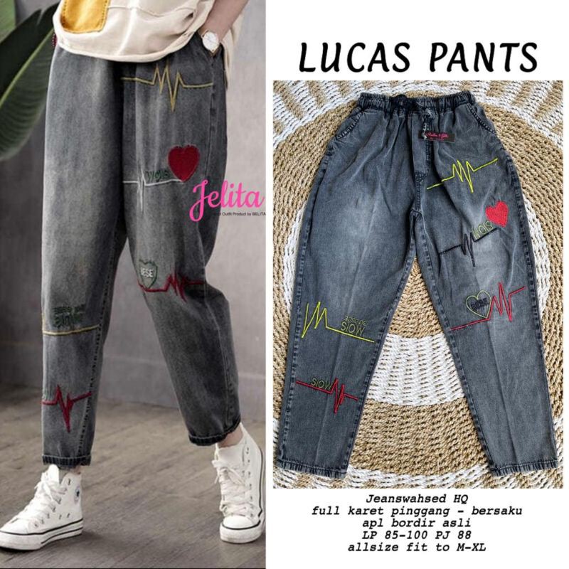 lucas pants celana jeans by Jelita