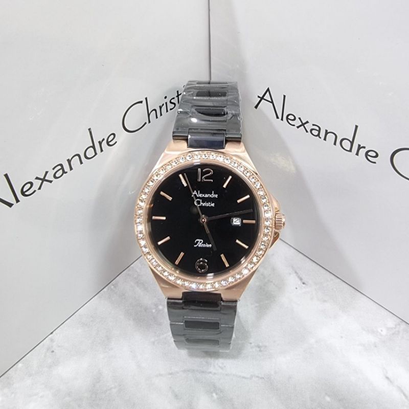 jam tangan wanita original alexandre christie ac 2981LD
